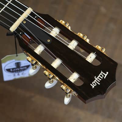 Unplayed! 2016 Taylor 712Ce-N 12 Fret Nylon Lutz Spruce Rosewood Acoustic Guitar Natural + OHSC image 11