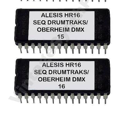 ALESIS HR-16 / Hr-16B Boundle Roland Tr808 Sounds + Oberheim Dmx + Linn Drum sound eproms rom