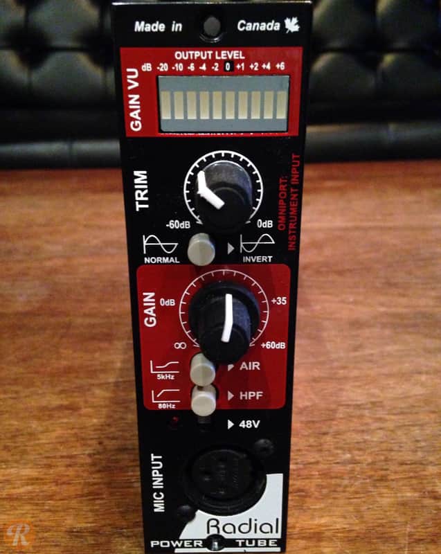 Radial PowerTube 500 Series Tube Mic Preamp Module image 1