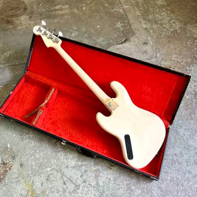 Fernandes Electric Jazz bass 1984 - Olympic white limited edition special hand original vintage MIJ japan image 8