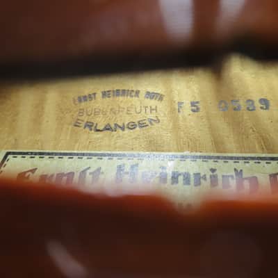 Ernst Heinrich Roth Violin, 1996, 4/4, Germany image 4