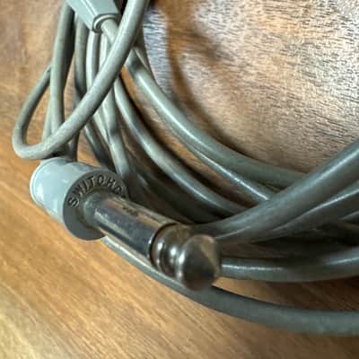Fender Vintage Stratocaster Cable Cord Switchcraft Gray Case Candy 1960’s image 3