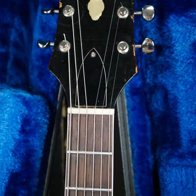 1962 Epiphone USA EA-7P 'Professional' Cherry Red - Mini PAF ES-335 Body w/ Case image 8