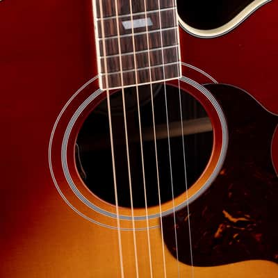 Gibson Parlor Rosewood EC Rosewood Burst with Case image 5