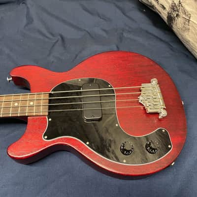 Gibson Lefty Left-Handed Les Paul Junior Tribute Double Cut DC 4-string Bass with Gig Bag 2022 image 2