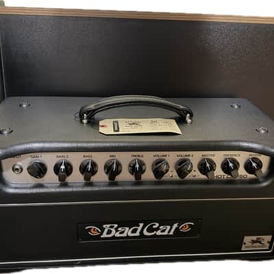 MINT AS NEW BARELY USED Bad Cat Mod Shop Hot Cat 50 2-Channel 50-Watt Guitar Amp Head 2026 - Present - Various image 2