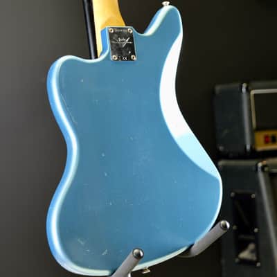 Fender 1964 Jaguar Journeyman Relic 3A Rosewood Fingerboard Faded Aged Lake Placid Blue image 11