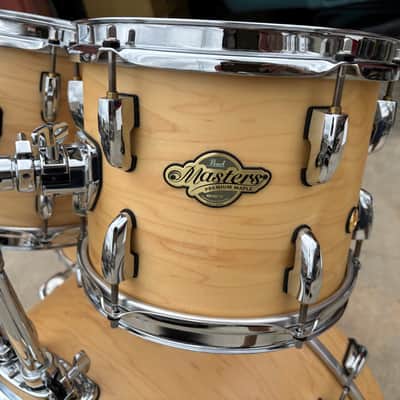 Pearl Master Maple Pure Premium Matte 24-10-12-14 Drum Set image 3