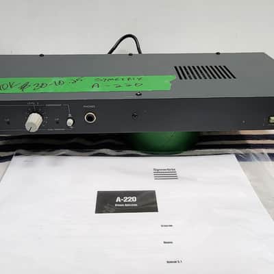 Symetrix Vintage Studio monitor amplifier, Model A-220, Made in USA image 3