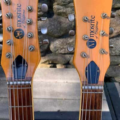 Mosrite Joe Maphis Double Neck Mark XVIII 1966 - Custom Sunburst image 6