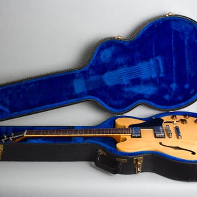 Gibson ES-335 DOT Semi-Hollow Body Electric Guitar (1987), ser. #80747601, black hard shell case. image 10