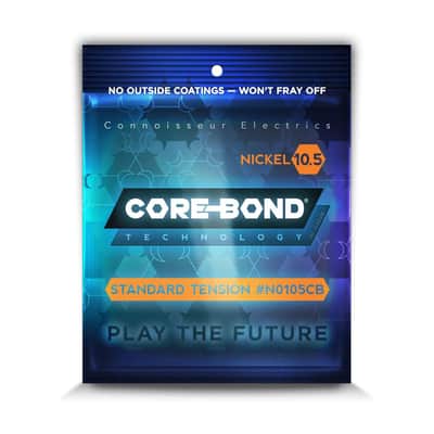 Black Diamond CORE-BOND Black Diamond Nickel Electric Guitar Strings - Light - 10.5-46 image 1