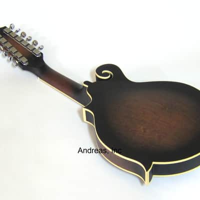 F-Style 12-String Mando-Guitar w/ Hardshell Case image 11