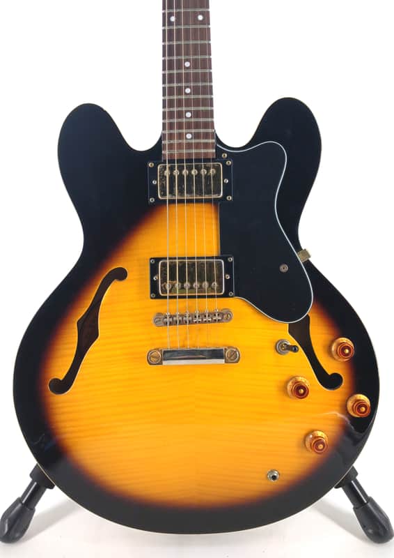 USED Epiphone Dot Deluxe with USA Seymour Duncan Pearly Gates Pickups image 1