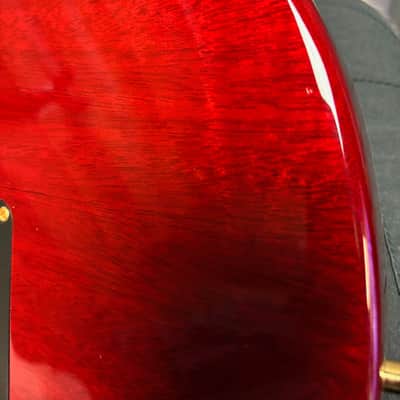 2022 PRS DGT 10-Top Charcoal Cherry Burst w/case image 14