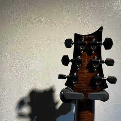 PRS Wood Library McCarty 594 2018 - Flame Maple Black Gold Burst image 5