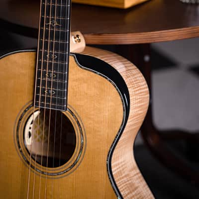 Cort GOLDPASSION Modern Concert Body Torrefied Solid Engelmann Spruce Top Hard Maple Neck 6-String Acoustic-Electric Guitar w/Hard Case image 13