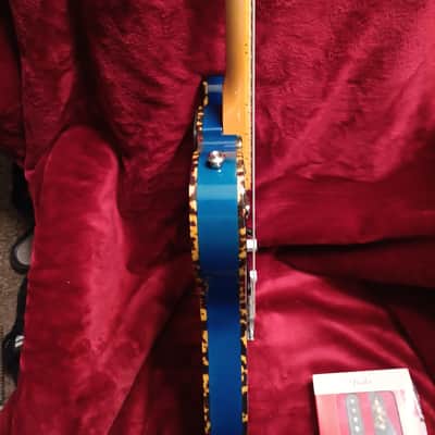 H.S. Anderson Telecaster 2025 - Purple burst maple top image 5