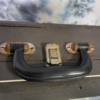 Vintage RARE 1960's Vox Tornado Typhoon Country Western Folk 12 Hard Shell Guitar Case image 2