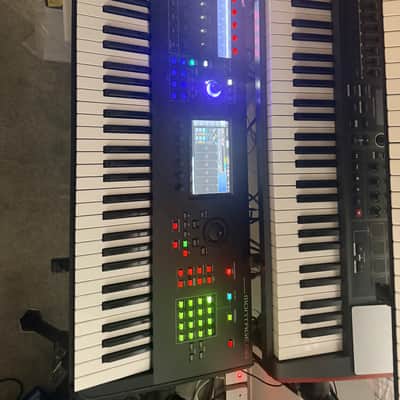 Yamaha Montage M6 + Roland JD-800 + Novation Impulse 61 Keyboard Rig with Stand (BUNDLE) image 3
