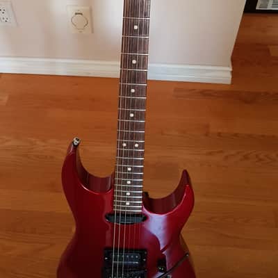 Partscaster Ibanez/kramer 1980's Red image 7