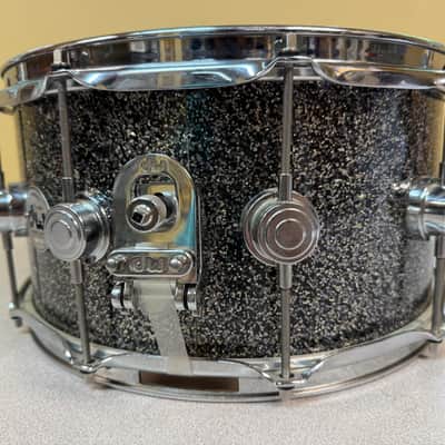 DW Collector's Series Maple Standard 14" x 7" Snare Drum Black Galaxy image 9