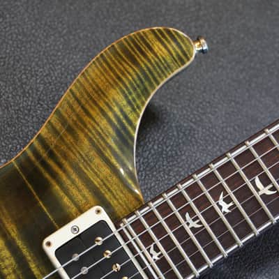 2015 PRS 30th Anniversary Custom 24 10 Top Electric Guitar Flamed Jade + OHSC image 3