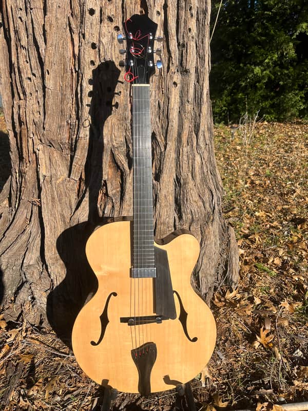 Weeks Guitar Archtop 2024 - Clear top image 1