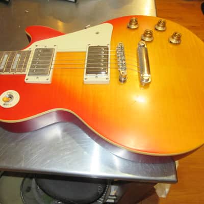 Epiphone Limited Edition 1959 Les Paul Standard - Aged Dark Cherry Burst image 2