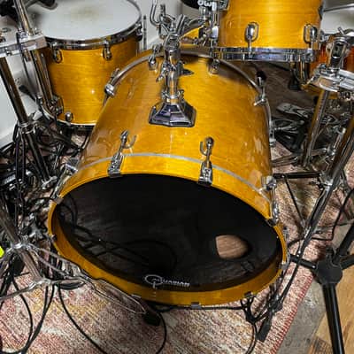 Tama Starclassic Birch/Bubinga Performer 2014 with snare - Honey Amber Gold image 1