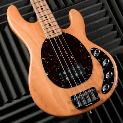 Ernie Ball Music Man StingRay 4 H with Maple Fretboard 2011 - Natural image 3