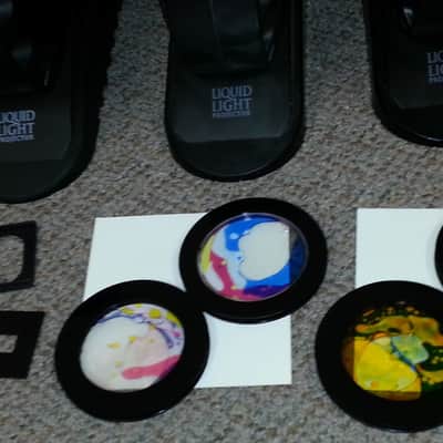 (3) Can You Imagine RARE Liquid Light Projector 2000's Psychedelic Show Oil Wheel Light Projection image 3