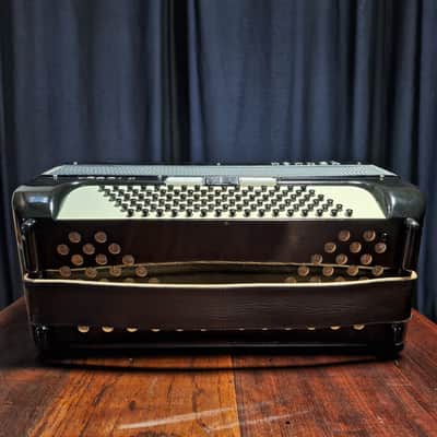 Hohner Verdi II German-Made Accordion 96 Bass/LMM - Tested and Serviced w/ Case image 8