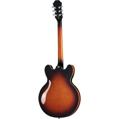 Epiphone Bonehead Riviera Electric Guitar - Dark Tobacco Burst image 3