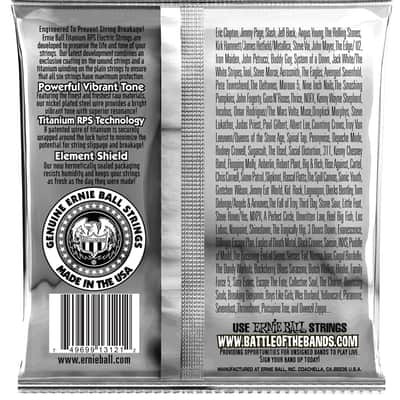 ERNIE BALL 3121 Regular Coated Slinky 010-046 Coated Titanium. Saiten für E-Gitarre image 2