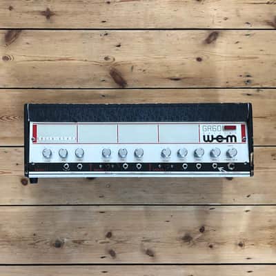 Vintage Solidstate WEM GR60 Guitar amplifier 1965  Watkins starfinder series image 1