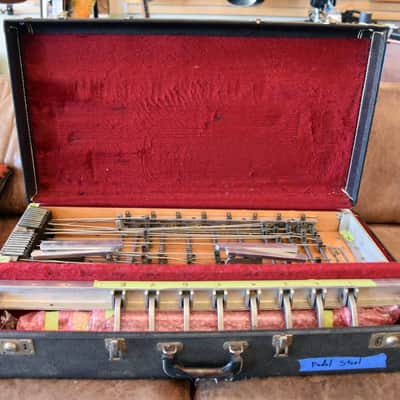 MSA Classic 55 Double Neck Pedal Steel Red image 4