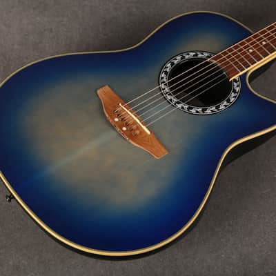 Applause by Ovation AE 28 Electro Acoustic - Blue Burst - 2nd Hand image 11
