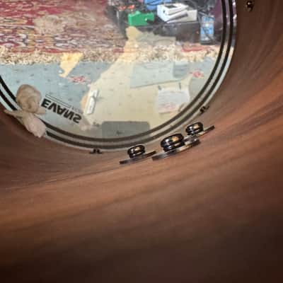 Mapex Saturn 16x16" Floor Tom (Deep Water Ash Burl) image 5
