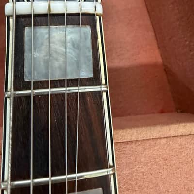 1960s Wurlitzer Hollow Body guitar with case Welson 7730 1967 - Sunburst image 4