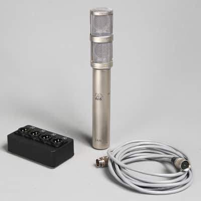 AKG C424 Stereo / Quadrophonic Vintage Microphone with Nylon Ring CK12 C414EB Capsule - Serviced image 1