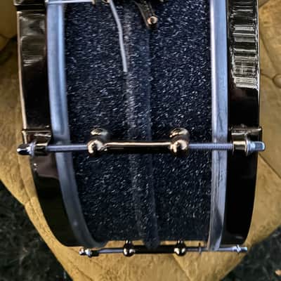 Ludwig 15” Tube Lug Snare Drum 1920’s - Black/Brass image 6