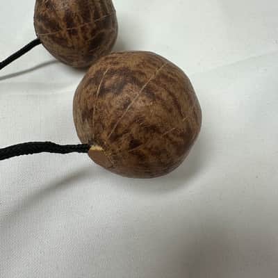 Aslatuas Kashaka Rhythmic Ball Shakers, 2-Pair, Natural Gourd - MINT image 4