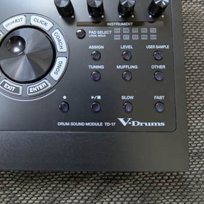 Roland TD-17 Drum Sound Module w/ Kit Expansion Packs + Original Packaging image 4