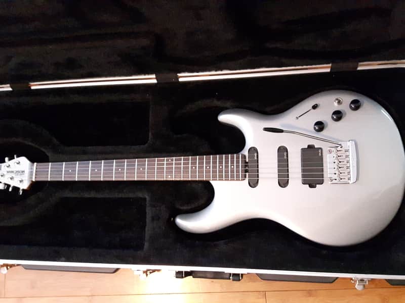 Ernie Ball Music Man Luke II with Piezo Blue image 1