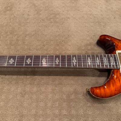 PRS Private Stock DGT Collection Series - Pernambuco Neck Mammoth Ivory 1 piece quilt image 8