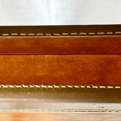 RARE USA GIBSON M-III Miii M3 M-3 ALL AMERICAN RECTANGULAR HARD SHELL TOLEX GUITAR CASE L@@K image 3