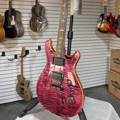 PRS Custom 24-08 10-Top 2026 Electric Guitar - Pomegranate w/OHSC & PLEK*D #516 image 6