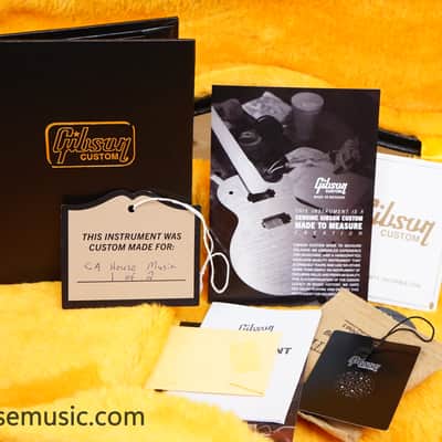 Gibson Exclusive M2M Les Paul Custom - Hemisphere Shift - Black Back Gloss image 17