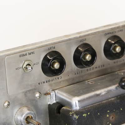 1950s Ampex 350-R Tape Recording Machine Transport Mono Recorder Machine Vintage 350 Reel to Reel R2R 300 351 Tube Console 1/4″ Tape 1-Channel (55A116) image 6